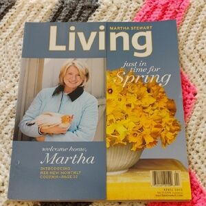 Martha Stewart Living Magazine April 2005 Spring